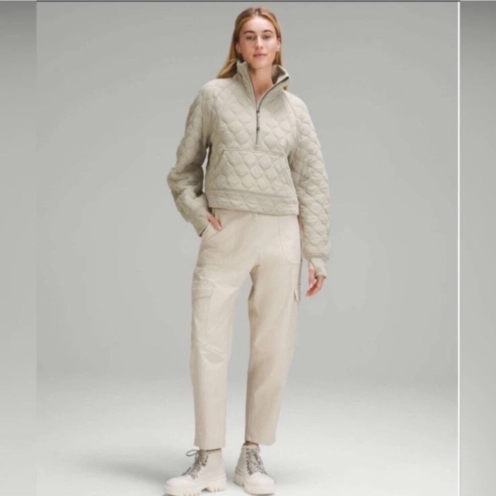 Lululemon Scuba Oversized Quilted Half-Zip